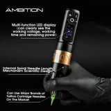 Ambition Soldier Wireless Tattoo Machine Pen