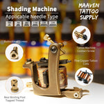 Compass Brass Wrap Coil Tattoo Machine