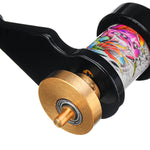 Silent Rotary Tattoo Machine in Black.