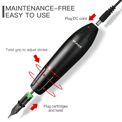 Mast Archer Wireless Tattoo Pen Machine 42mm Stroke  Ubuy India
