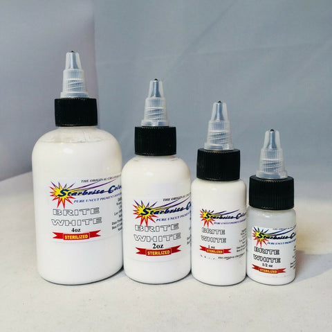 Starbrite Bright White Tattoo Ink Made In USA